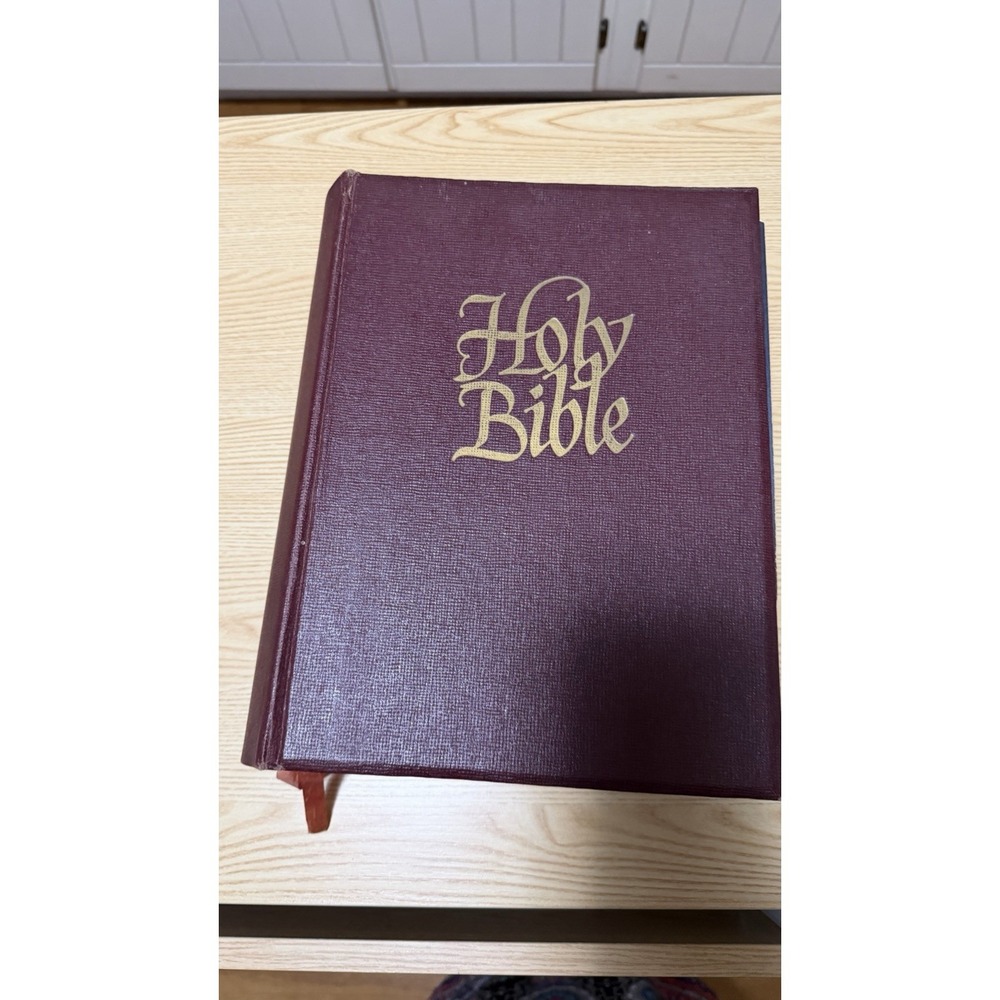 Holy Bible 1960 New American Catholic Edition Published By J.J. Little & Ives Co